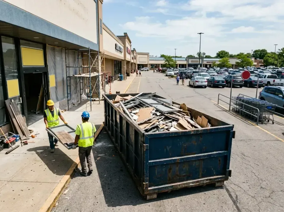 retail-store-renovation-debris-003 — frequently asked questions, Roll-off Dumpster Rentals in Archdale, NC
